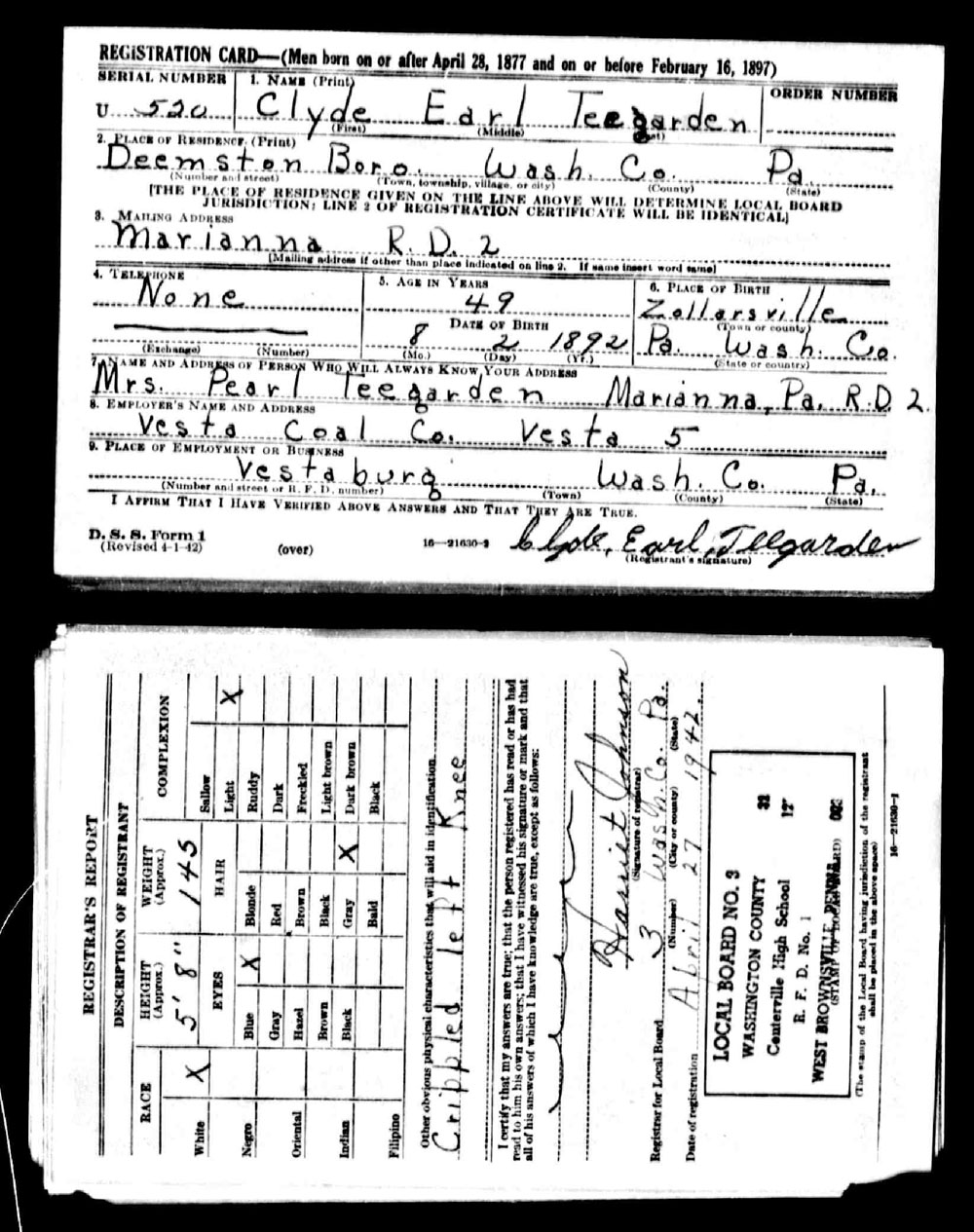 Clyde Earl Teegarden